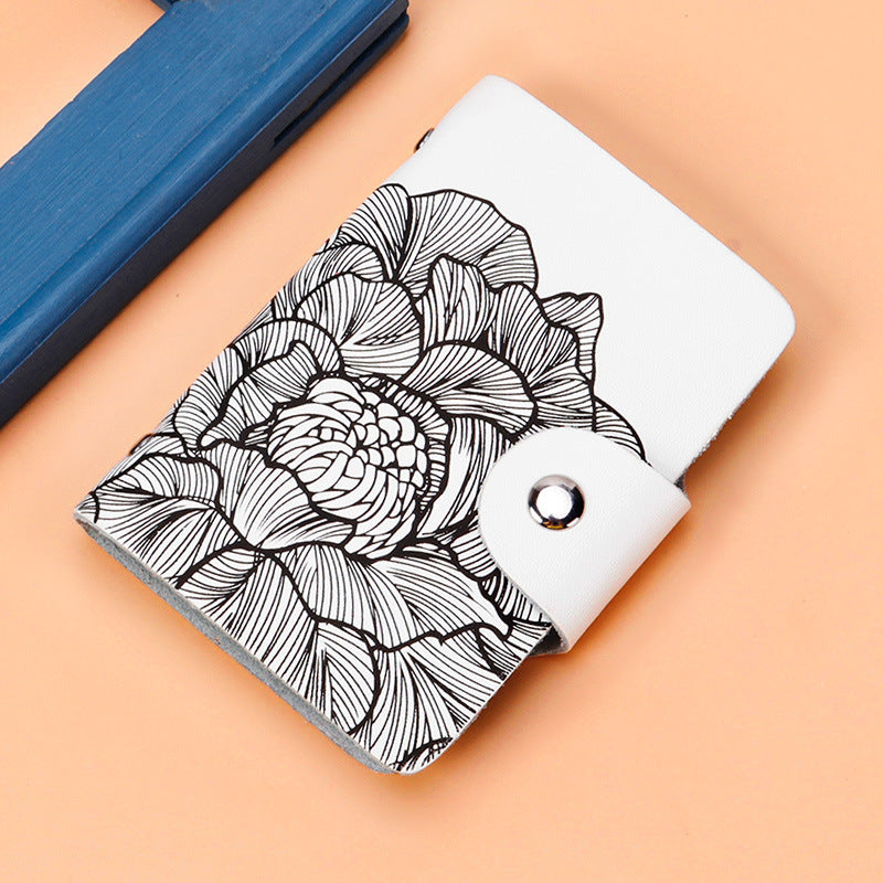 Blumen Design Geldbörse Brehn