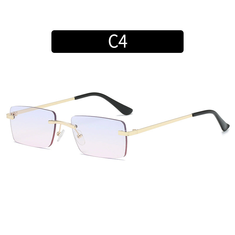 Retro Rechteckige Rahmen Sonnenbrille