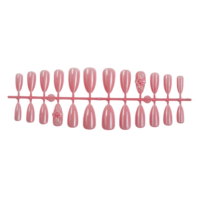 Premium Floral Decorative Press-On Nail Set Brehn