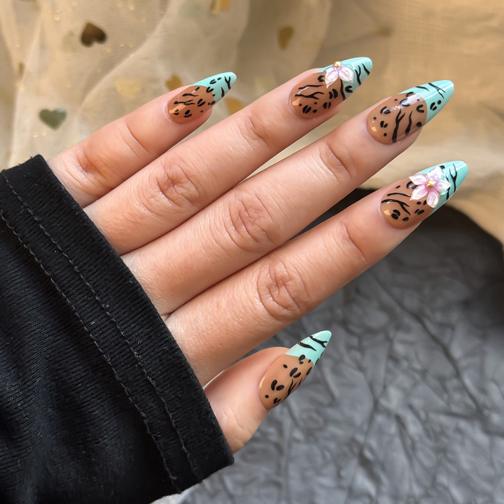Creative Artistic Press-On Nagelset Brehn