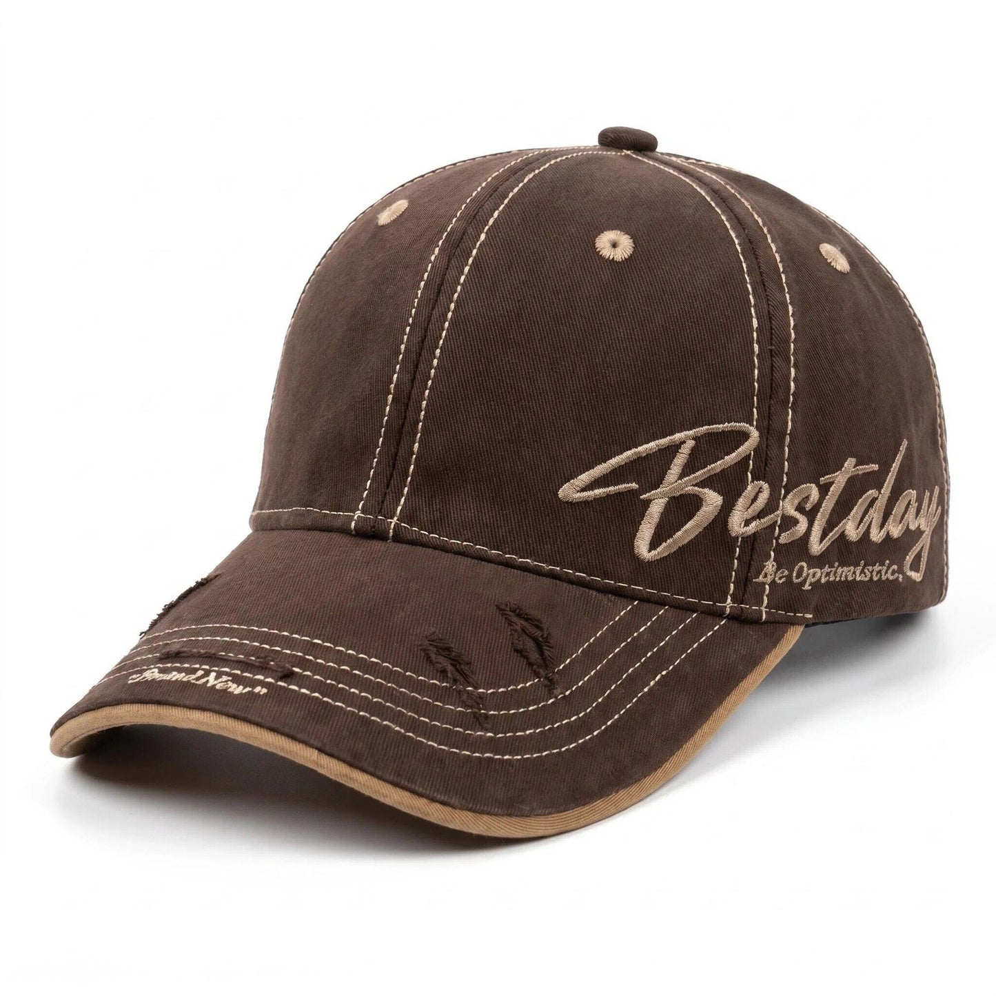 Herren Vintage Casual Baumwoll-Baseballmütze Brehn