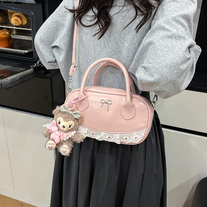 Elegante Handtasche mit Schleifenakzent