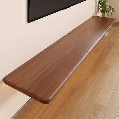 Ergonomische Massivholz-Tastatur-Handballenablage mit Kabelschlitz