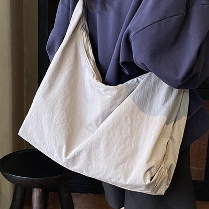 Weicher Stoff Lässiger Schultertasche