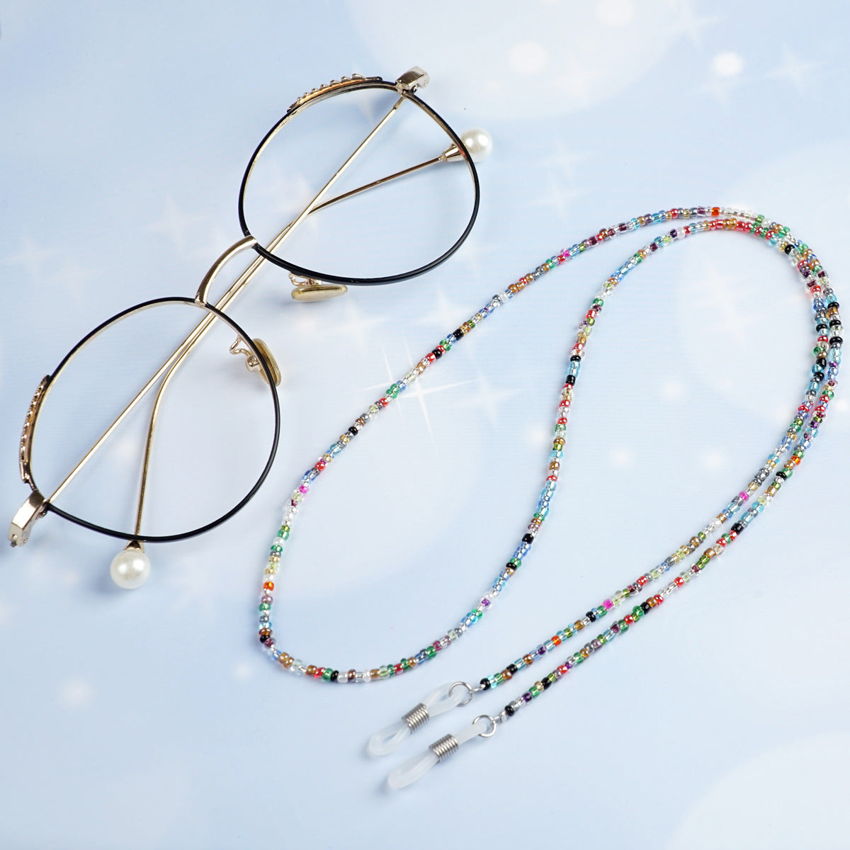 Perlen Brille Kette Brehn