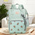 Stilvoller Rucksack mit floralem Muster Brehn