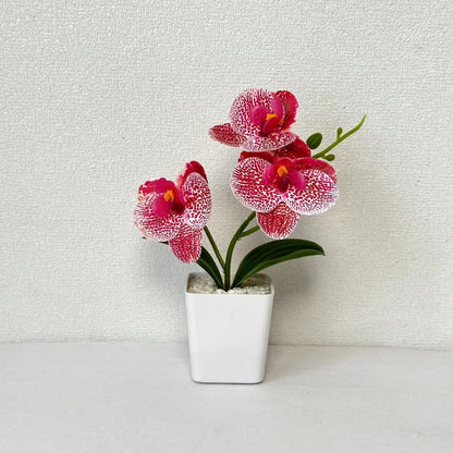 Elegantly Crafted Artificial Orchid Arrangement