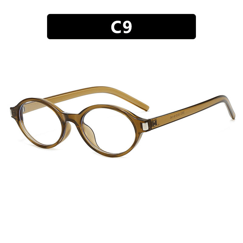 Damen elegante runde Sonnenbrille mit modernem Rahmen Brehn