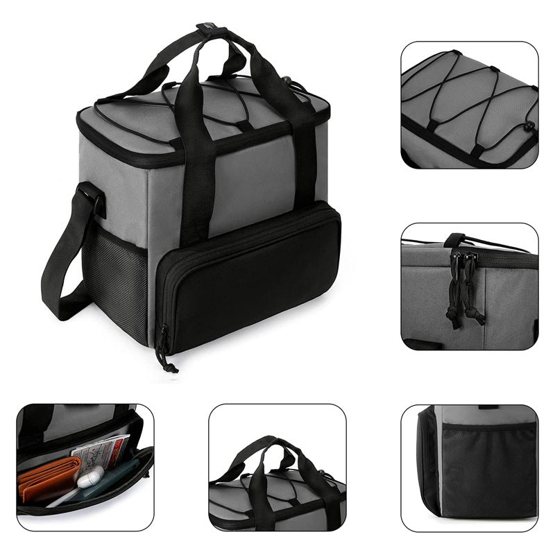 Damen Kühltasche mit isolierter Innenausstattung und praktischen Fächern Brehn