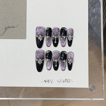 Glamouröse dekorative Nagelkunst Brehn