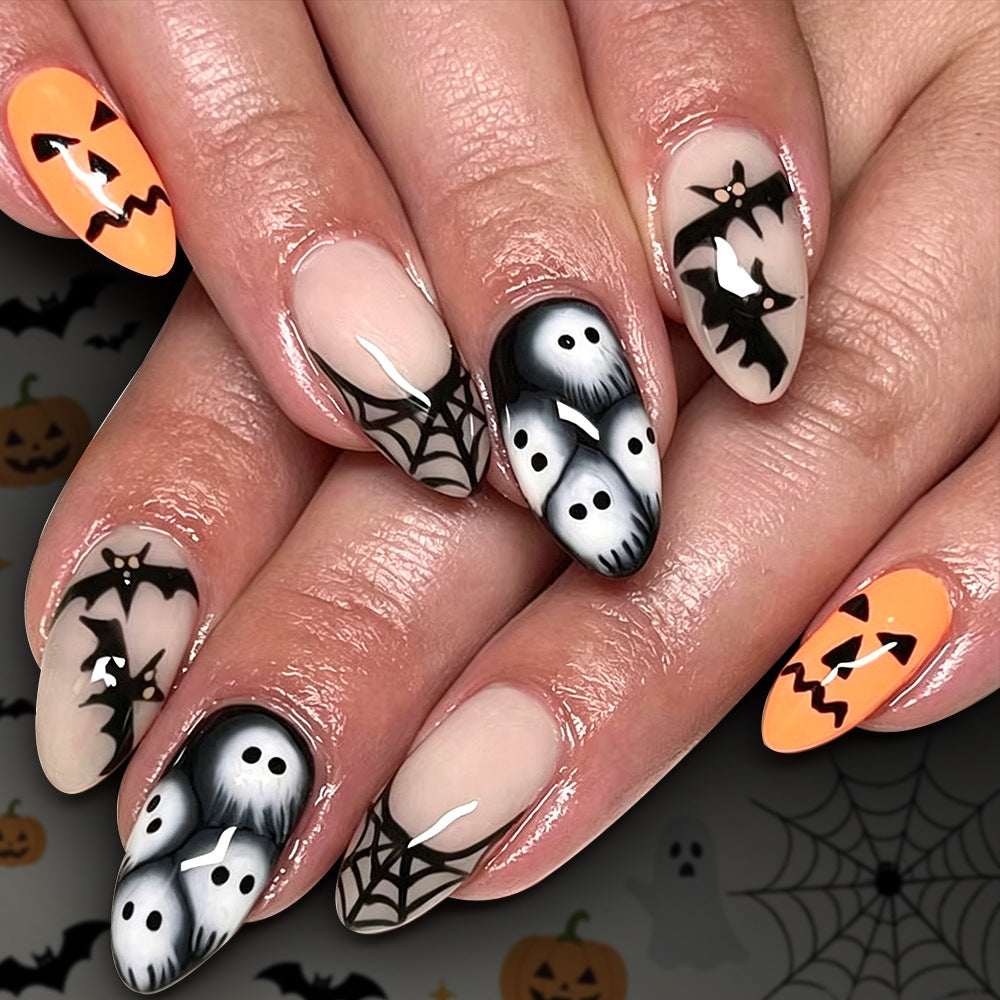 Halloween-Themen Gel-Nagelkunst Brehn