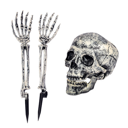 Dekorativer Skelett-Hand Gartenstecker Brehn