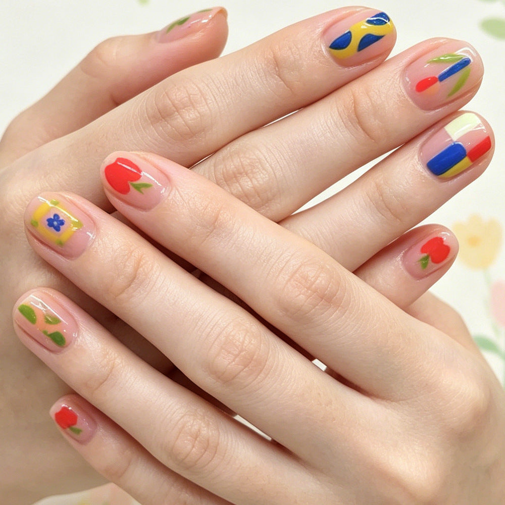 Künstlerisches Floral Nagelkunstset Brehn 1787543173