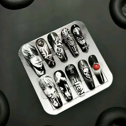Verspieltes Charakter-Nagelkunst-Design-Kit Brehn
