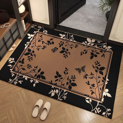 Elegante Floral Eingangmatte