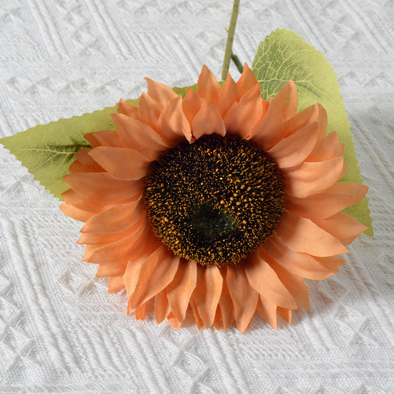 Dekorativer Stoff Sonnenblumenstängel