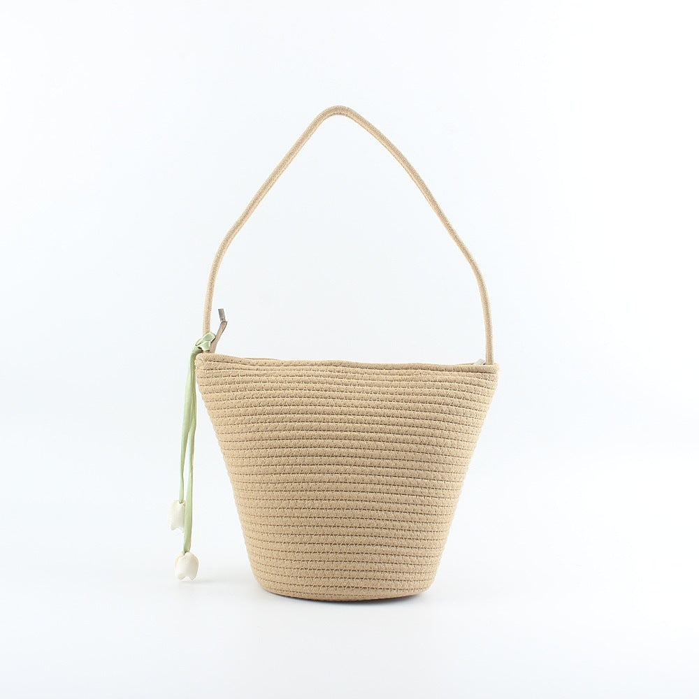 Handgefertigte Henkeltasche Im Minimalistischen Design Brehn