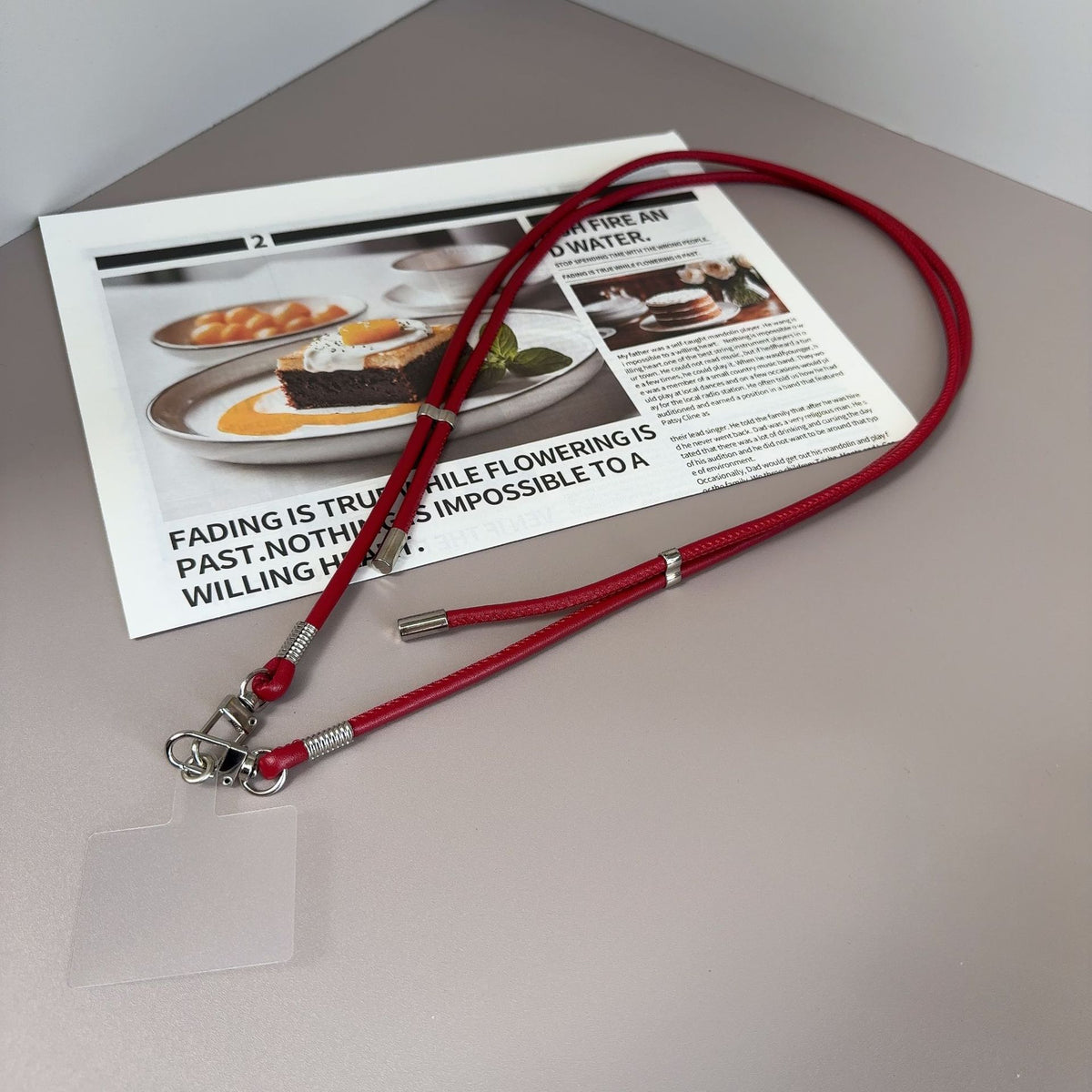 Neon Silikon Lanyard Strap Brehn
