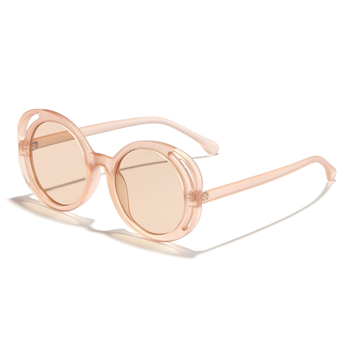 Damen modische Sonnenbrille mit komfortablem, runden Design Brehn