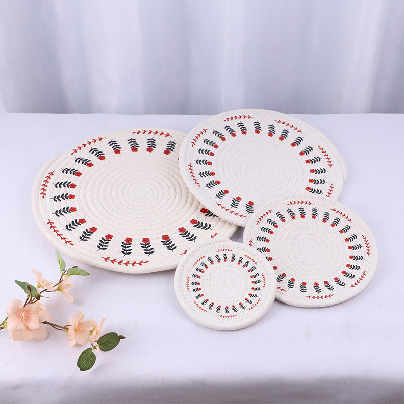 Runde Tischdecke mit Mandala-Muster Brehn