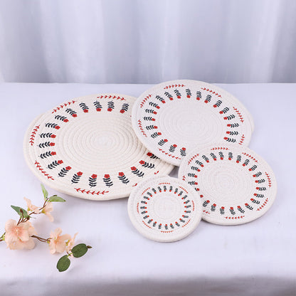 Runde Tischdecke mit Mandala-Muster Brehn