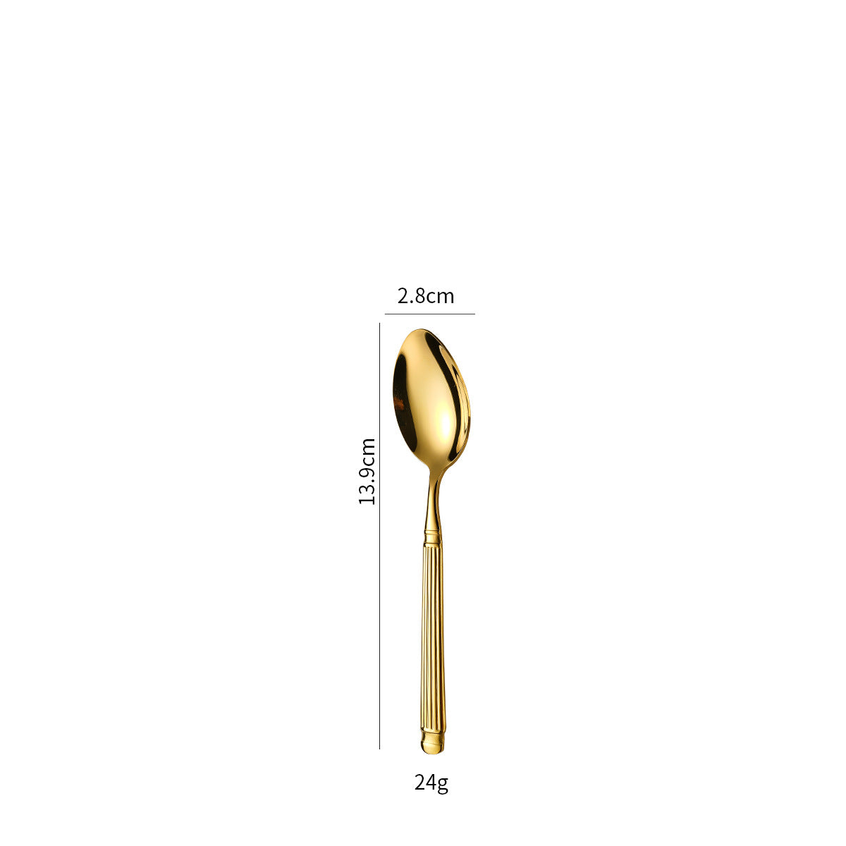 Eleganter Dessertlöffel mit Exklusivem Oberflächendesign Brehn