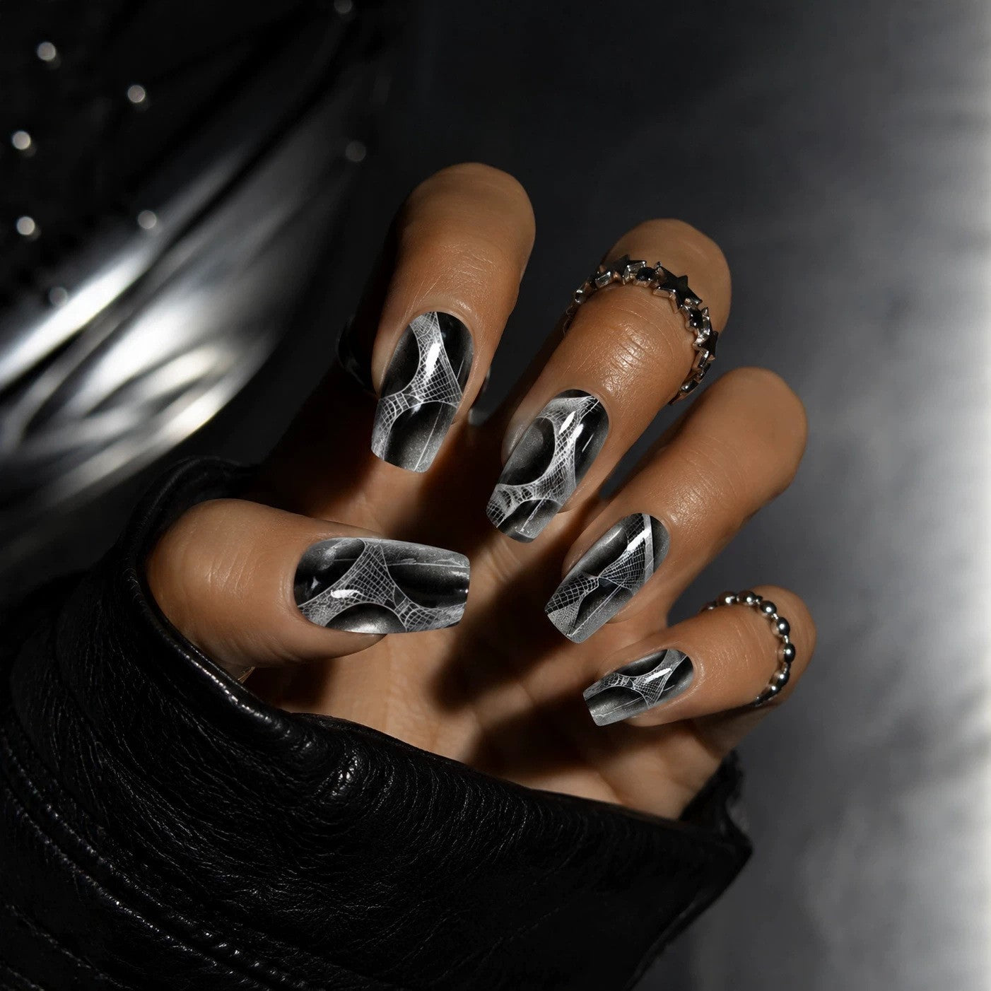 Künstlerisches Gel-Nagelkunst-Design Brehn