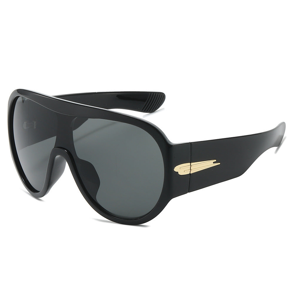 Oversized Retro Shield Sonnenbrille Brehn 1787812378