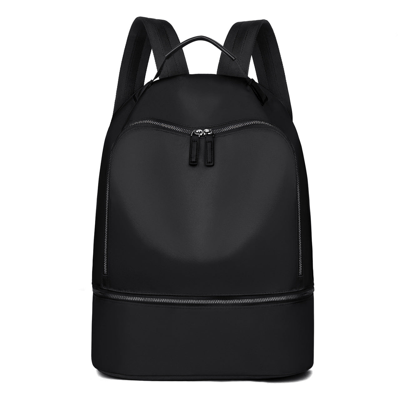 Schlanke Minimalistische Reißverschluss-Top Rucksack