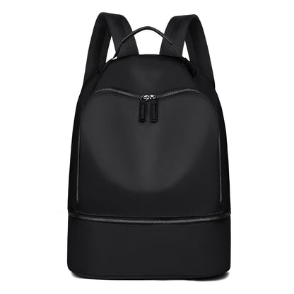 Schlanke Minimalistische Reißverschluss-Top Rucksack