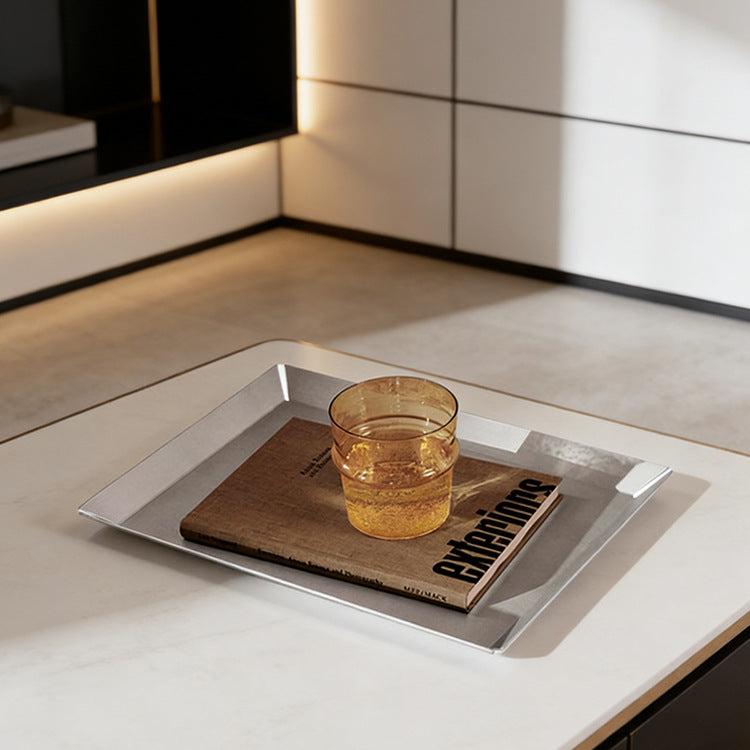 Elegante moderne dekorative Servierplatte