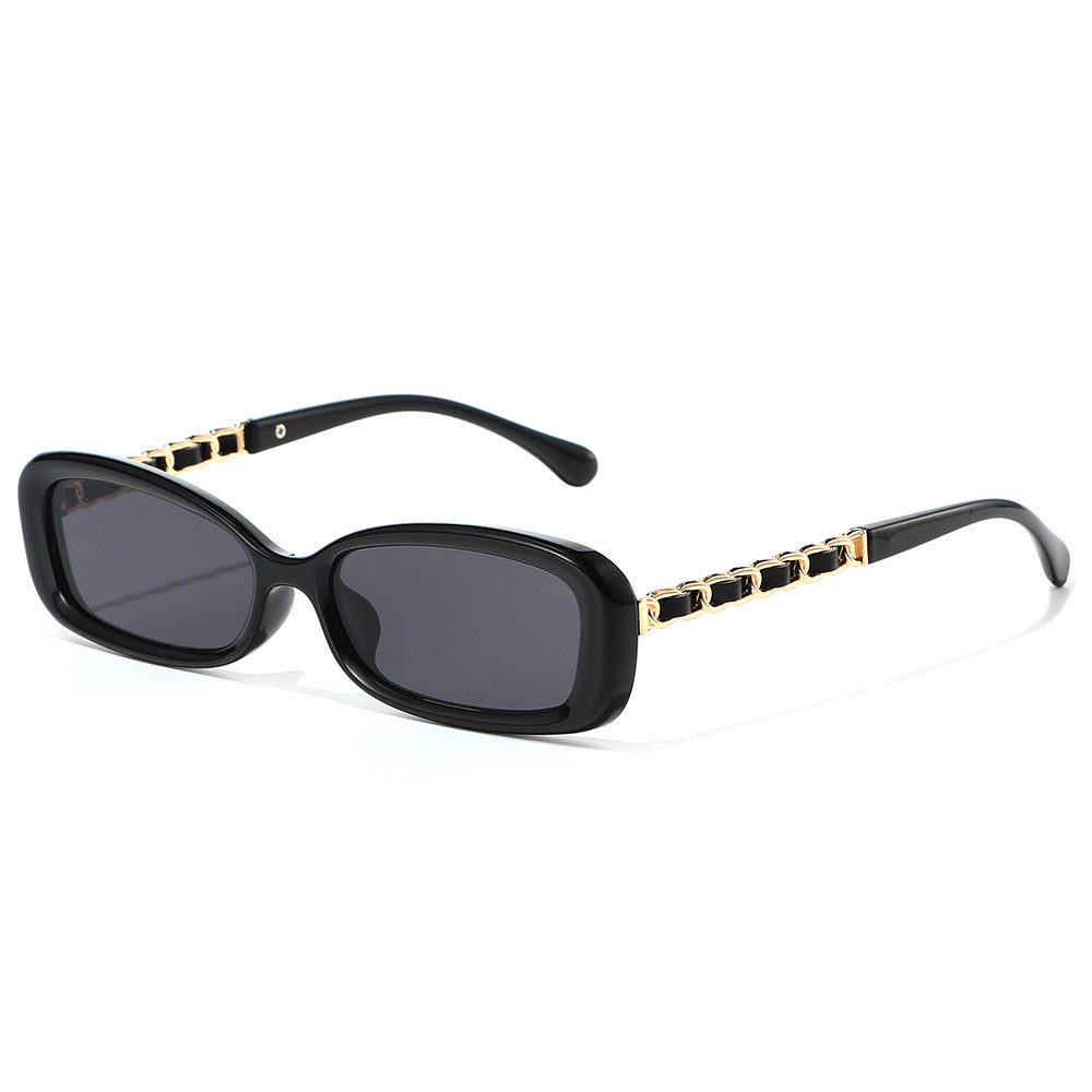 Stylische Rechteckige Mode-Sonnenbrille Brehn