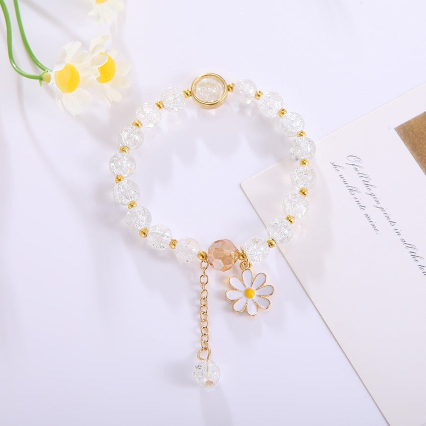Elegantes Armband mit Blumenanhänger Brehn