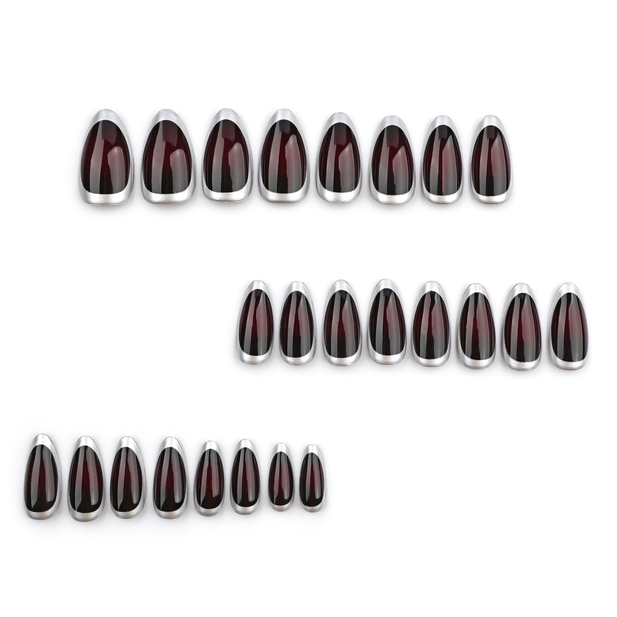 Stylische Stiletto-Nägel mit elegantem Glanz Brehn