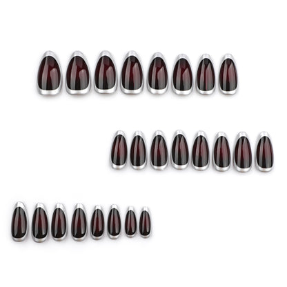 Stylische Stiletto-Nägel mit elegantem Glanz Brehn