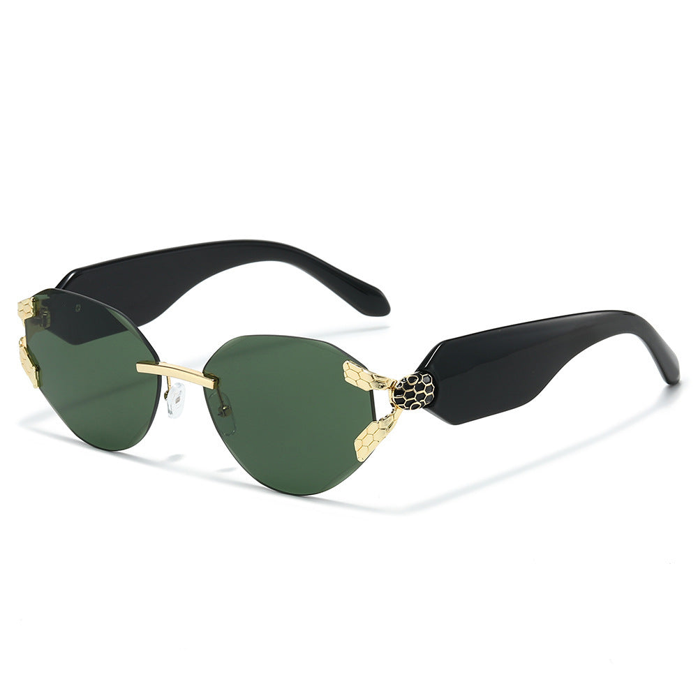 Elegante Katzenaugen-Sonnenbrille mit einzigartigem Design Brehn