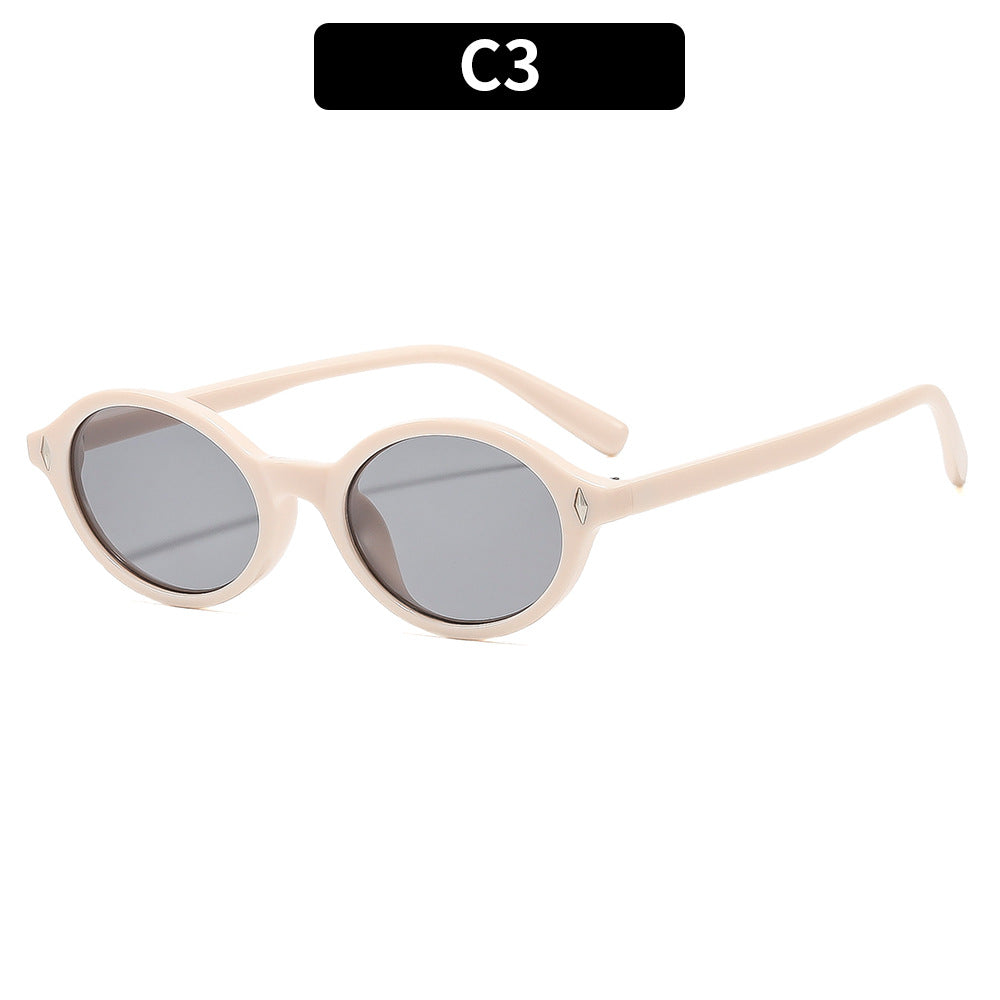 Chic Appeal Stylishe Ovale Sonnenbrille