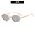 Chic Appeal Stylishe Ovale Sonnenbrille