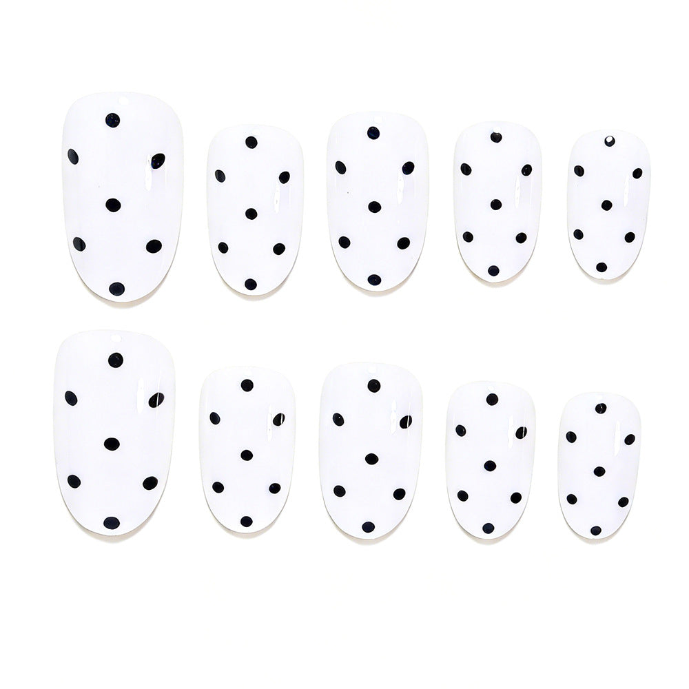 Polka Dot Nagelkunst Wraps Brehn
