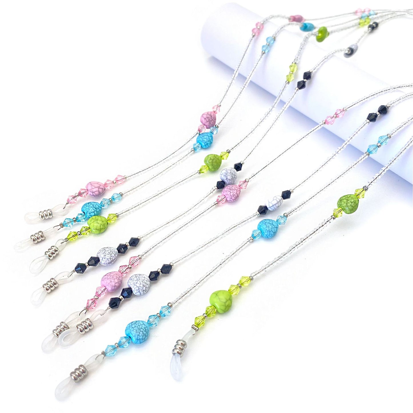 Beaded Eyewear Retainer Chain Brehn