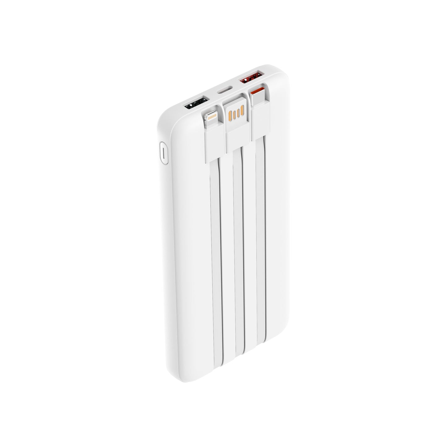 Tragbare Powerbank mit Integriertem Kabelmanagement und Multifunktionalem Ladeanschluss Brehn