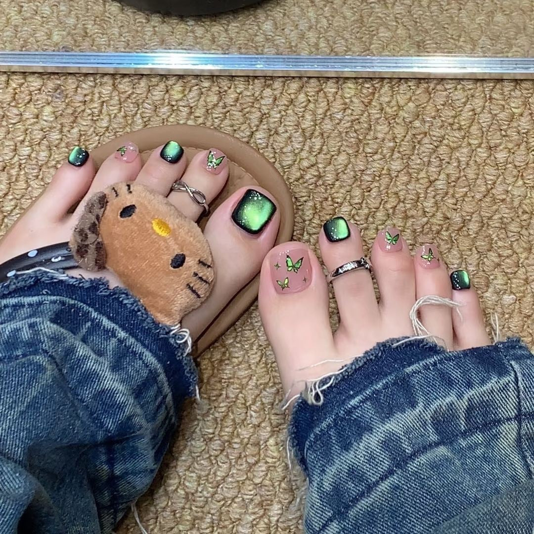 Elegante Fußnagelkunst Brehn
