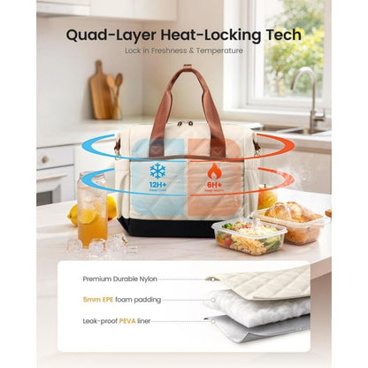 Isolierte Mehrfach-Taschen Lunch Tasche Brehn