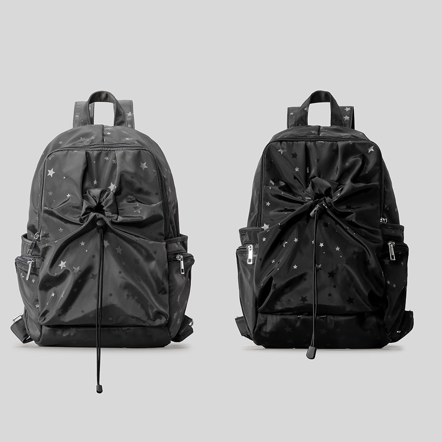 Lässiger Kordelzug-Rucksack