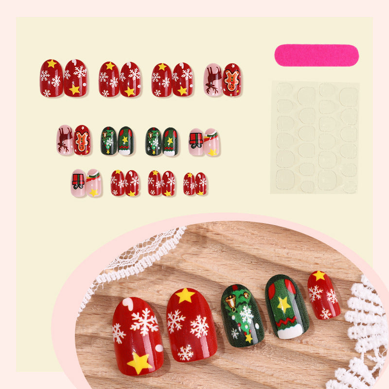 Kreatives Weihnachtskunstnagelset Brehn