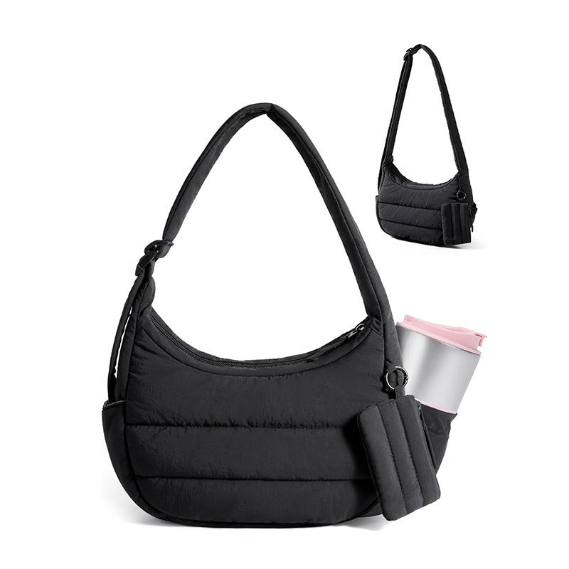 Bequeme Schultertasche mit Praktischer Zusatzfunktion Brehn