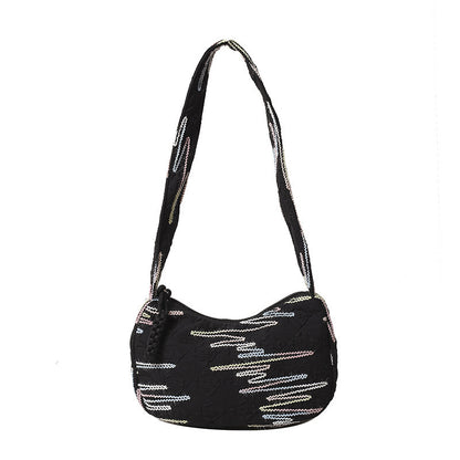 WoTextured Fabric Schultertasche Brehn