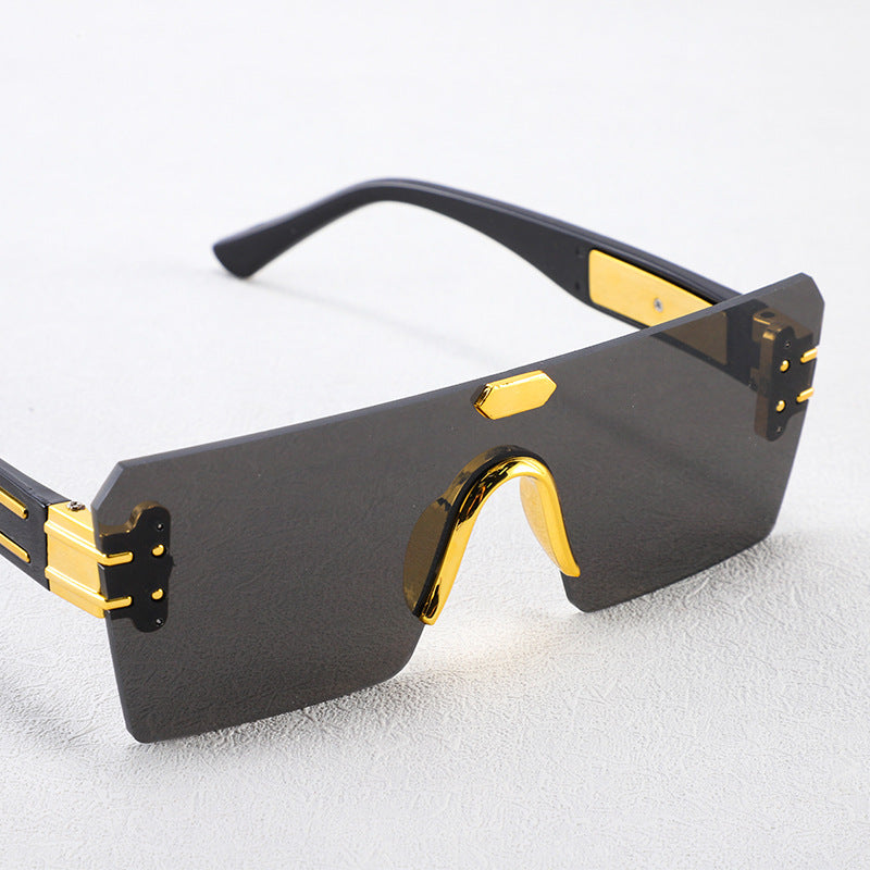 Damen futuristische Fashion-Sonnenbrille Brehn