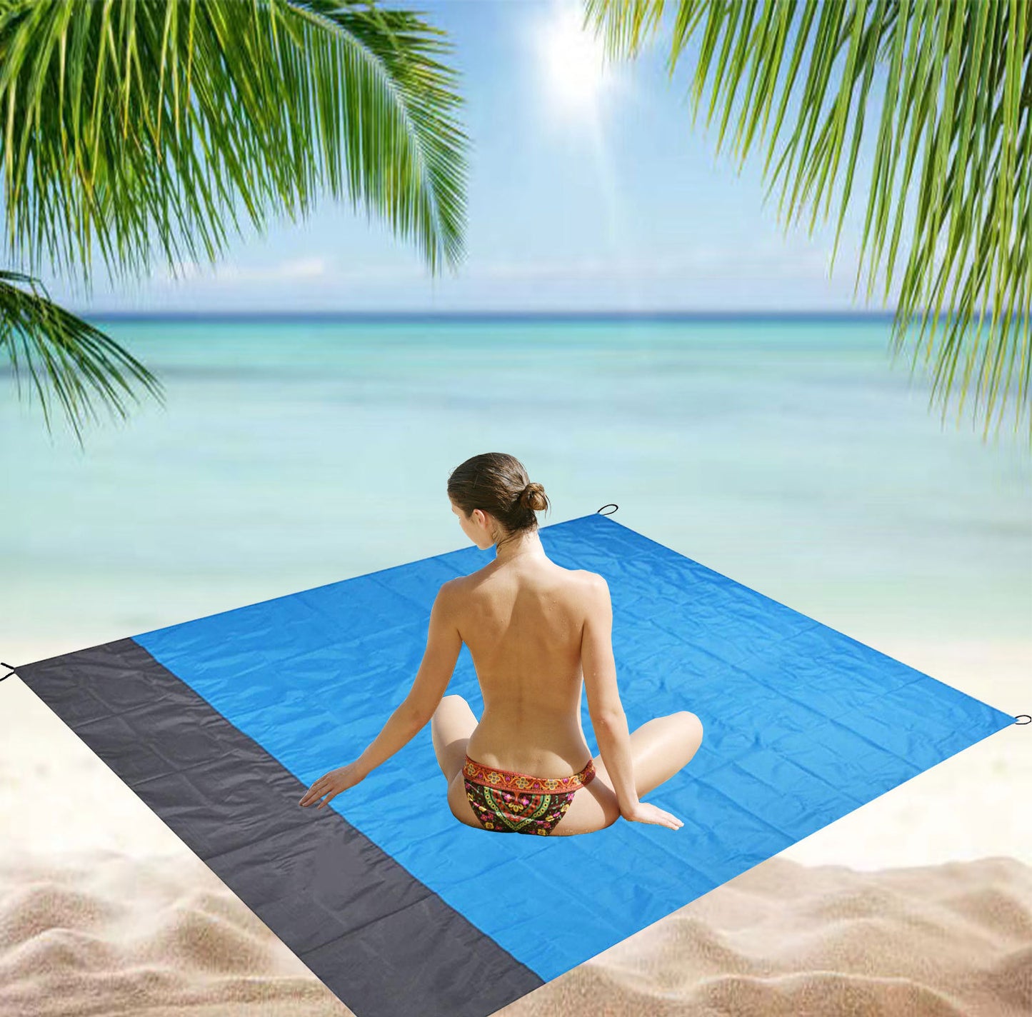 WoLightweight Sandproof Beach Blanket Brehn
