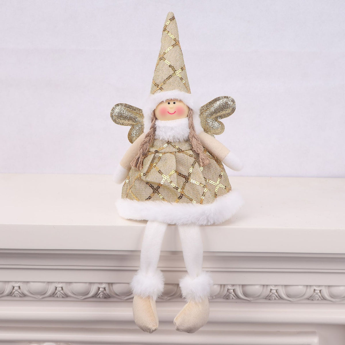 Dekorative Weihnachtsengel Figur